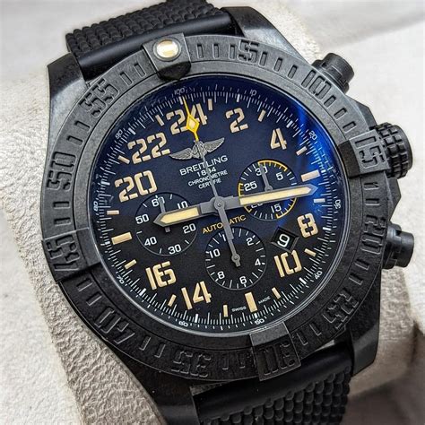 breitling hurricane military limited edition|breitling avenger hurricane 50mm black.